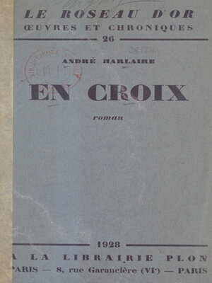 cover image of En croix